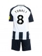 Newcastle United Sandro Tonali #8 Domácí dres pro děti 2024-25 Krátký Rukáv (+ trenýrky)